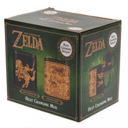 The Legend Of Zelda Heat Changing Mug Map