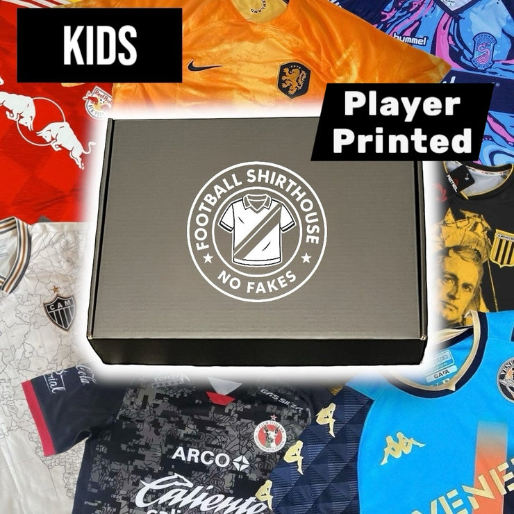 Player Printed Football Shirt Box - Kids (Pay via Bank Transfer)