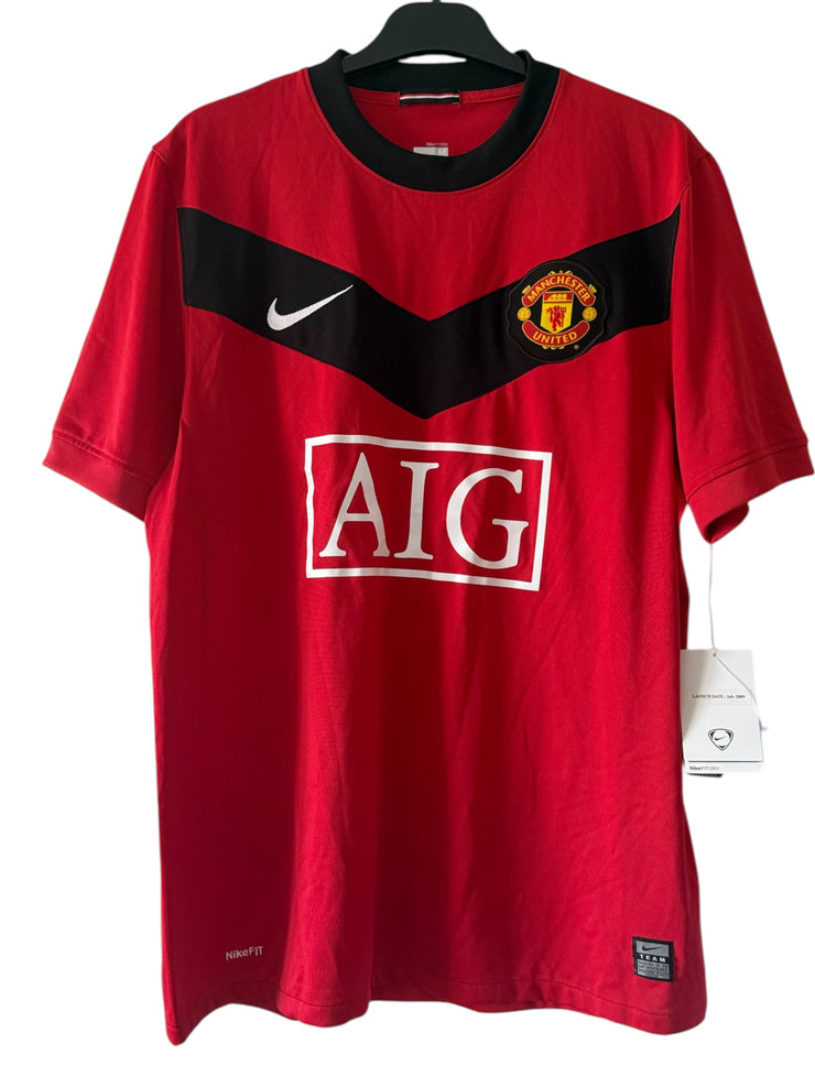 Manchester United Home Football Shirt 2009/10 Adults Medium Nike AIG BNWT