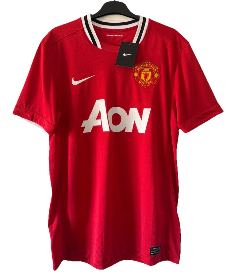 Manchester United Home Football Shirt 2011/12 Adults Large Nike Aon BNWT