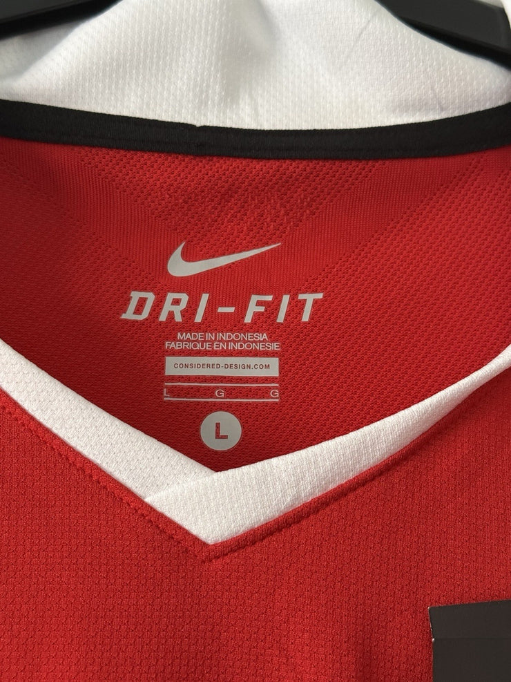 Manchester United Home Football Shirt 2010/11 Adults Large Nike Aon BNWT