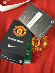 Manchester United Home Football Shirt 2010/11 Adults Large Nike Aon BNWT